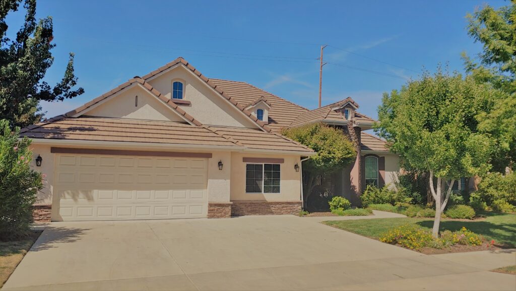 Exterior of a house