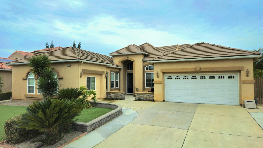 Exterior of a house