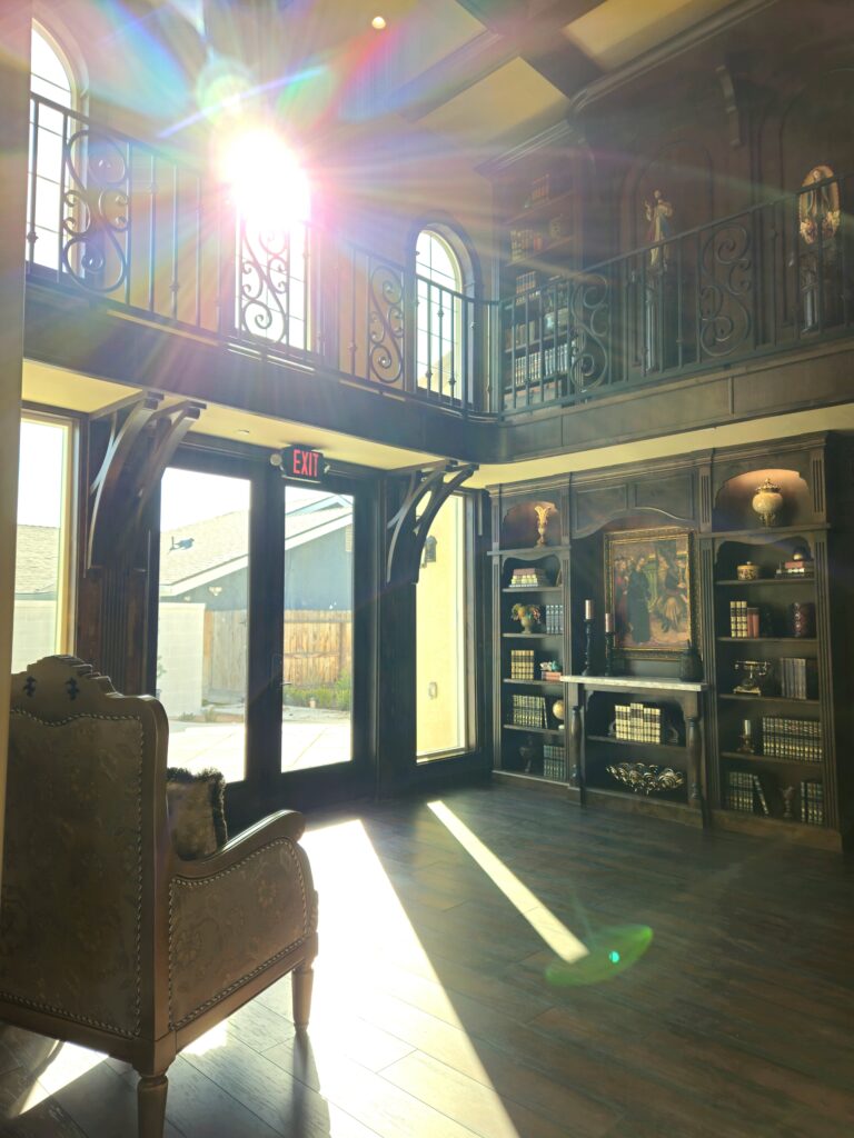 A library